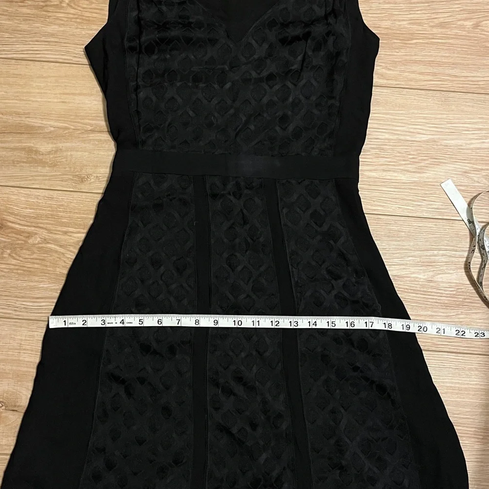 Tory Burch Hadley black silk dress